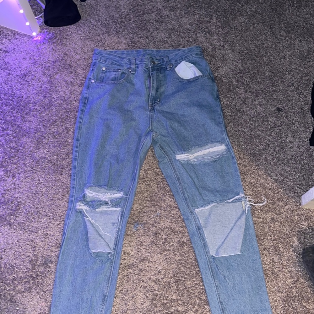 shein boy friend jeans